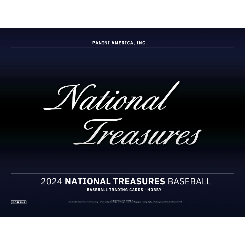 2024 Panini National Treasures Baseball Hobby Box